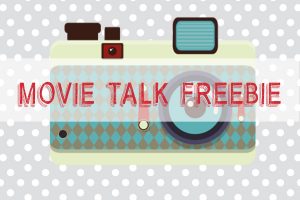 French movie talk freebie