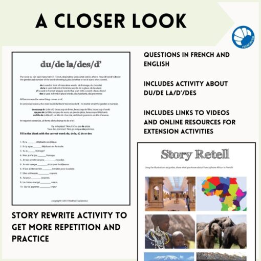 Francophone Africa French Comprehensible Input Lesson - Image 5
