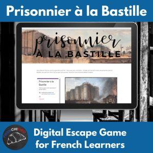 digital escape game for passé composé