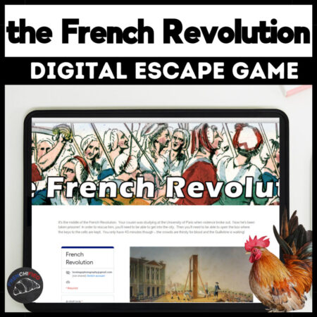 French Revolution digital escape