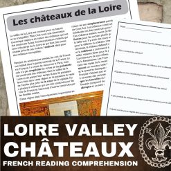 Loire valley chateaux French reading