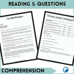 La Martinique French Comprehensible Input Lesson