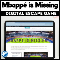 Mbappe is missing digital escape game