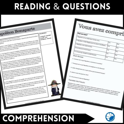 Napoleon French Comprehensible Input Lesson - Image 3