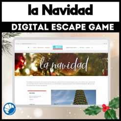 Navidad Spanish digital escape game