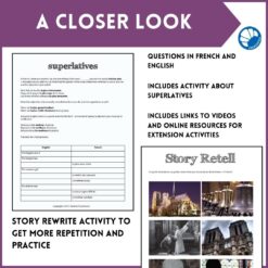 Notre Dame French Comprehensible Input Lesson