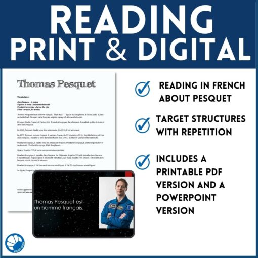 Thomas Pesquet French Comprehensible Input Lesson - Image 4