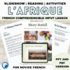Francophone Africa French reading