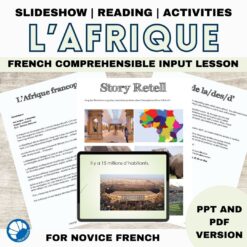 Francophone Africa French reading