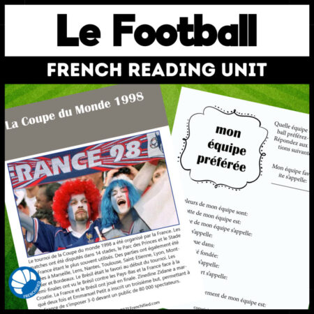 Football French reading
