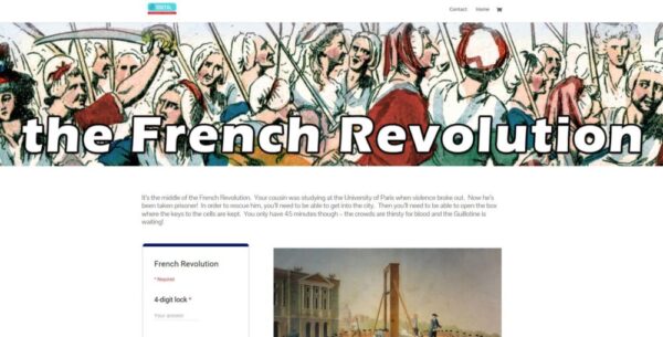 The French Revolution Digital Escape