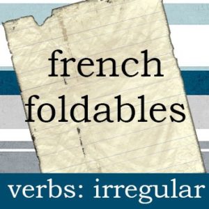 French Irregular verbs Interactive