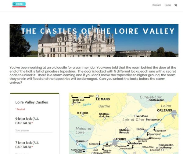 Loire Valley Châteaux Digital Escape Game