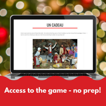 Joyeux Noel French Christmas digital Escape game