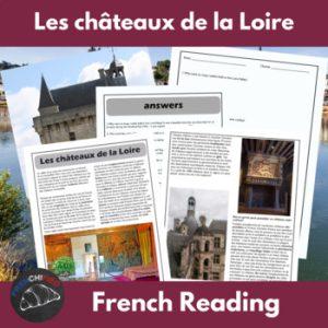 Loire valley châteaux French reading