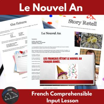 Nouvel An French comprehensible input