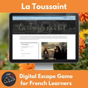Toussaint French digital escape game