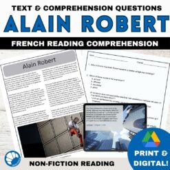 Alain Robert French reading
