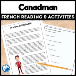 Canadaman French short story