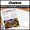 Chartres Cathedral French reading