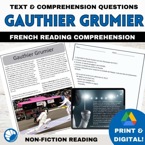 Gauthier Grumier French reading