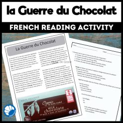 Guerre du Chocolat French reading