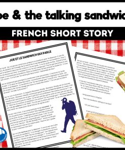 Joe and the talking sandwich French short story