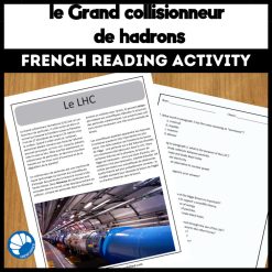 large hadron collider French reading