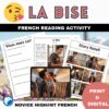 La Bise French short story