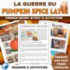 Pumpkin Spice Latte french reading