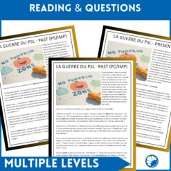 La Guerre du Pumpkin Spice Latte French short story for intermediate/advanced French learners