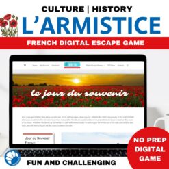 Armistice digital escape game