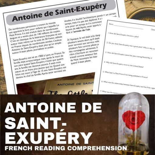 Saint Exupery French reading