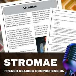 Stromae French reading