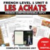 French comprehensible input unit 6