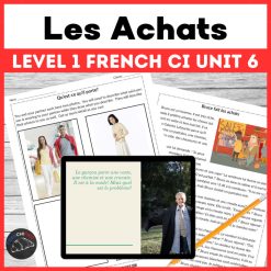 French comprehensible input unit 6