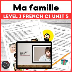 French comprehensible input unit 5