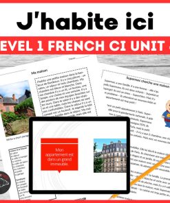 French comprehensible input unit 8