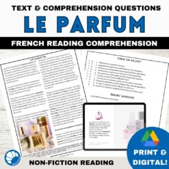 Parfum French reading
