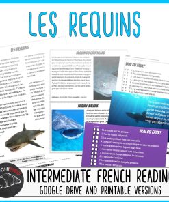 requins French reading