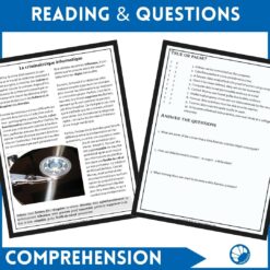 Data forensics French reading activity 7 Data forensics French reading activity