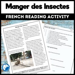 Manger les insectes French reading