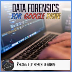 Data forensics French reading