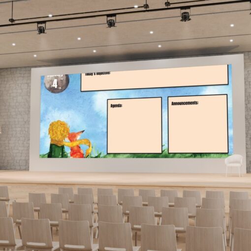 The Little Prince agenda slides for Google/Powerpoint/Smartboard - Image 3