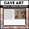 Grotte des arts French reading