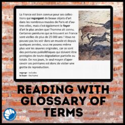 Alternative view of Les grottes des arts French reading for Google™ drive