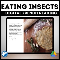 Manger les Insectes French reading