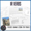 French IR verbs