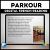 Parkour French reading