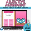 French adjective agreement